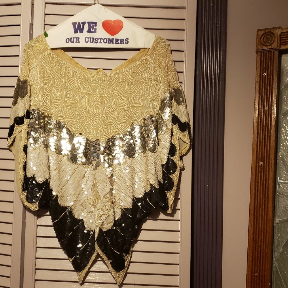 Fancy Sequined Top